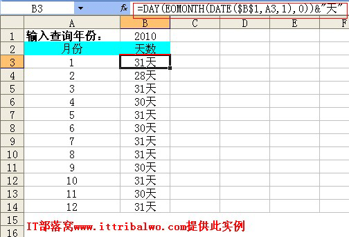 excel eomonth÷ʵ