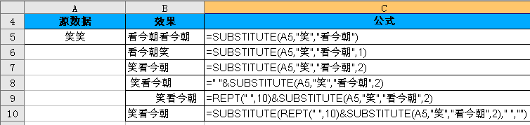 substitute