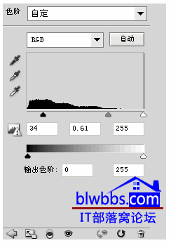 色阶调整图层