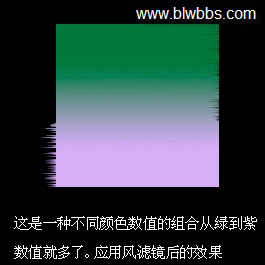 photoshop拼合图层使用“风”滤镜