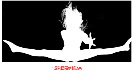 加深工具抠人物头发