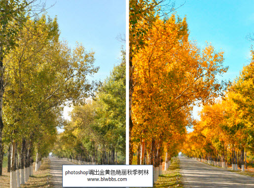 ps外景调色