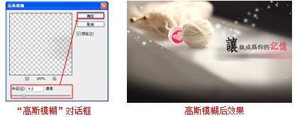 PS高斯模糊滤镜