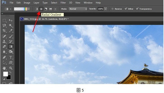Radial Gradient (径向渐变)