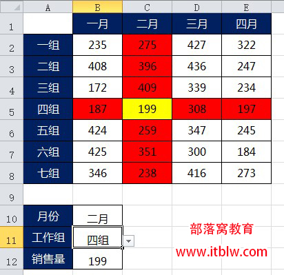 excel查找高亮显示
