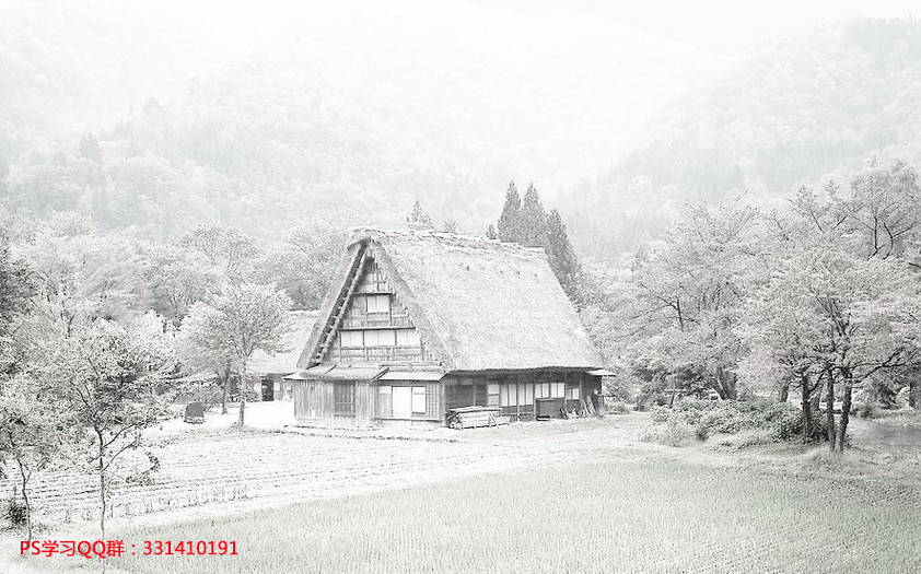 Photoshop雪景后期调色教程一