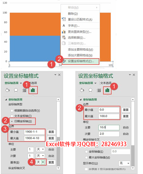 excel图表制作教程五:excel制作面积图