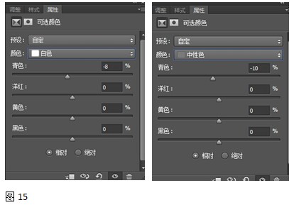 Photoshop可选颜色