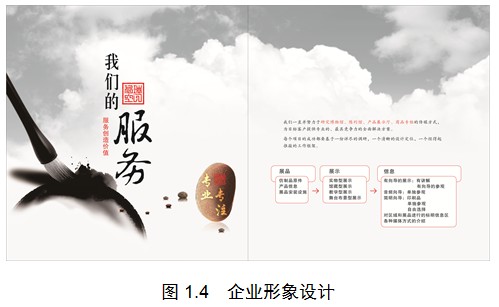在企业形象设计中的应用