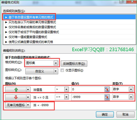 Excel新建格式规则