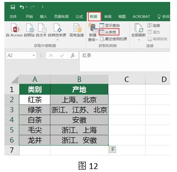 二维表转化一维表步骤