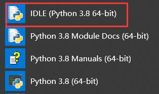 pythonԴidle