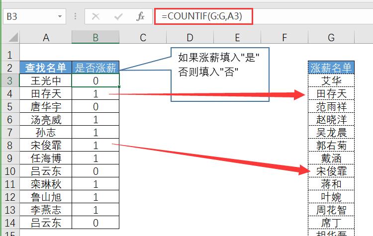 if函数和countif嵌套使用