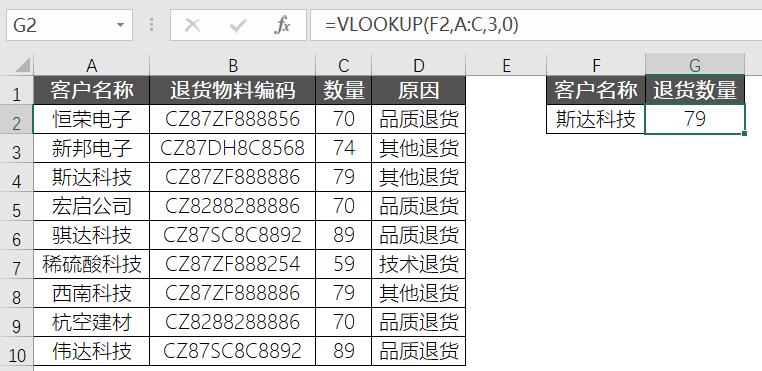 vlookup函数视频讲解